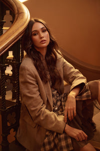 Mackenzie Shirt-Dress . Paynes Grey