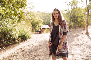 Rosie Floral Rose dress