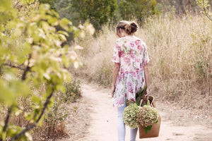 Rosie Floral Rose dress
