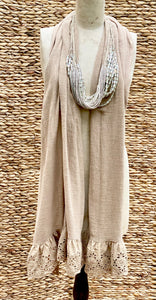 Wren Scarf.  Sandcastle