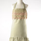rose lace apron. hostess apron.