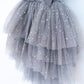 Clara ballerina dress. Vintage Blue