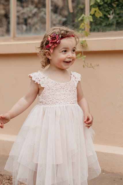 Aurora Fairy dress. pale pink