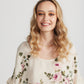 Audrey Linen Dress. Cream