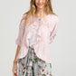 Fifi Linen Jacket.  Tearose