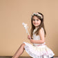 Floral Layered Skirt. girls skirt