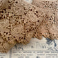 Vintage lace. Burnt Sugar