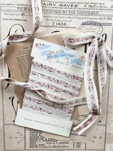 Vintage floral ribbon. 3 meters