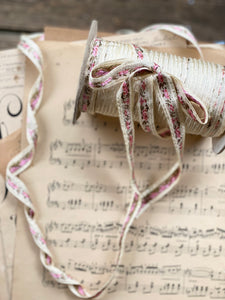 Vintage floral ribbon. 3 meters