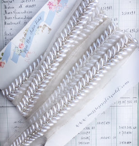 Pearl and Diamante Trim. wedding trim