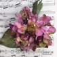 hydrangea posy ...lilac rose