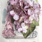 Velvet hydrangea posy pale vintage mauve
