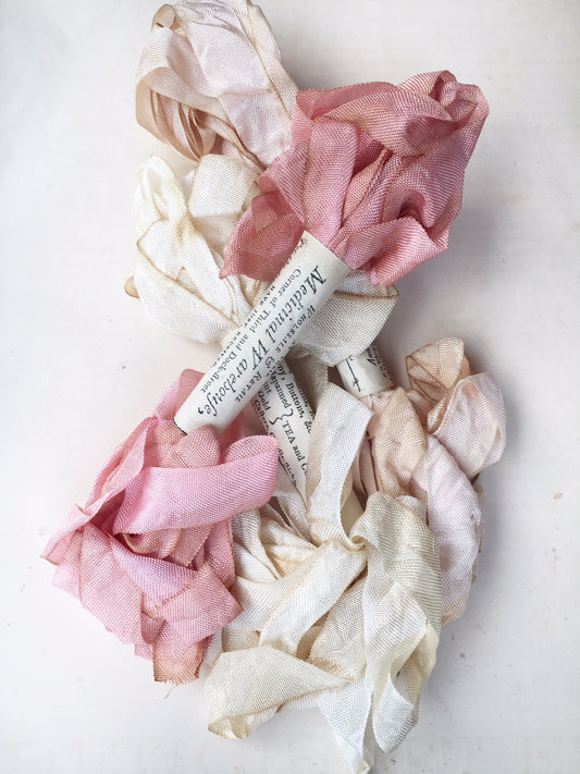 Marie Antoinette hand dyed ribbon collection