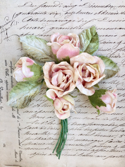 Rose Posy. English Rose Posy.