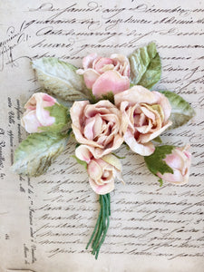 Rose Posy. English Rose Posy.