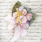rosebud posy. velvet rosebuds.