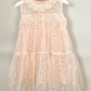 Twinkle Twinkle Little Star dress . Pale pink.