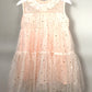 Twinkle Twinkle Little Star dress . Pale pink.