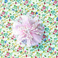 Fairy flower child`s brooch set / hairclips . Pink.
