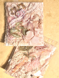 small Embellishment packs . Pink