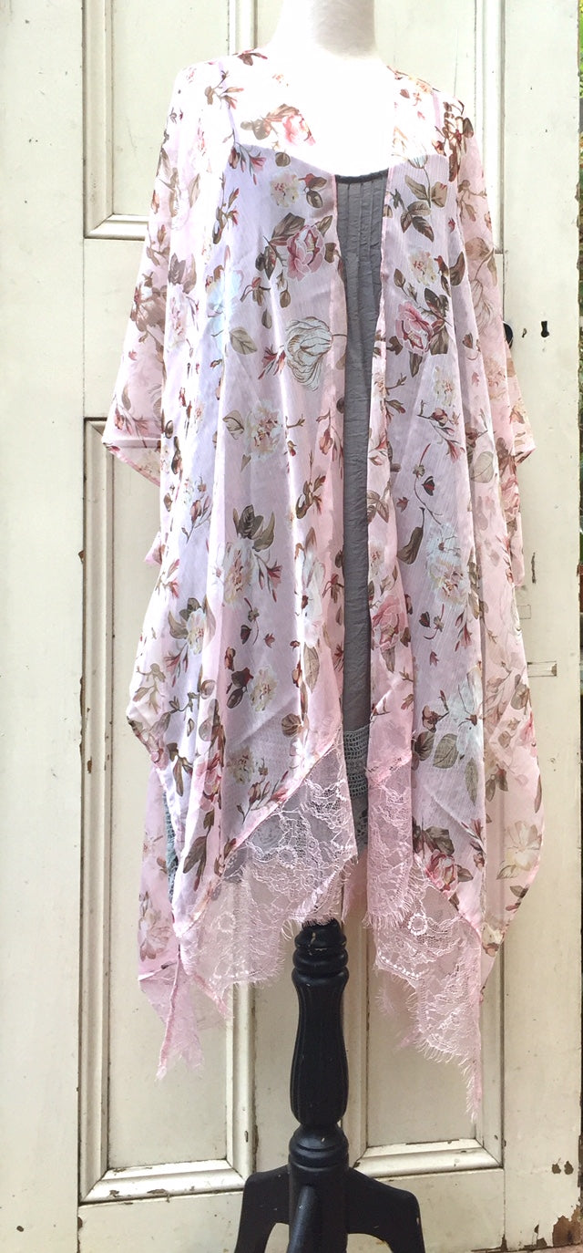 Chiffon Angelica Kimono wrap