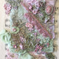 Embellishment Pack. Marie Antoinette Pink and Green.