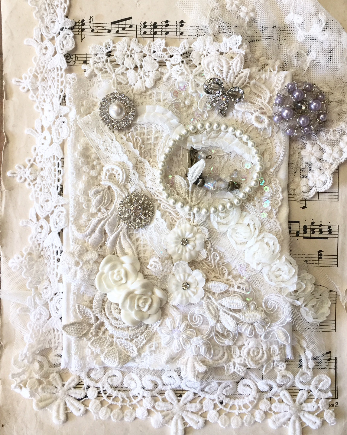 Embellishment Pack. Vintage Bride.