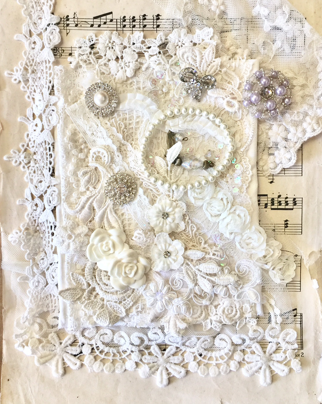 Embellishment Pack. Vintage Bride.