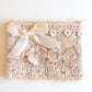 Large Lace zip bags. lace purse