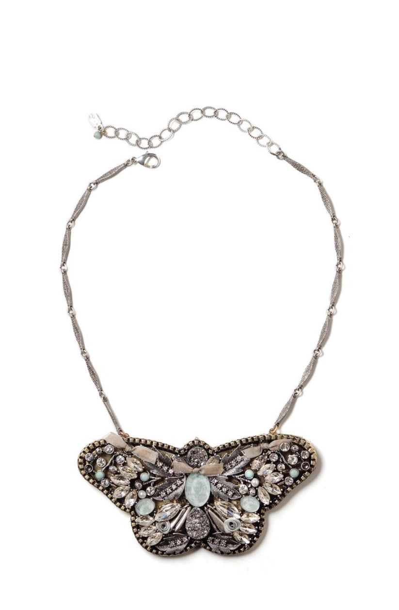 Fly  Sweet Butterfly Statement Necklace