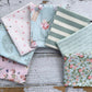 Rose & Violet`s Garden Fabric fat quarter collection . No 1