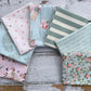 Rose & Violet`s Garden Fabric fat quarter collection . No 1