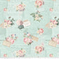 Rose and Violet`s Garden Fabric. Songbird Fat Quarter Collection No 5