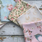 Rose & Violet`s garden Fabric Fat Quarter Collection. No 3
