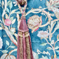 Vintage French Tassel. Dusty Pink and Gold.