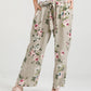 Eva Linen  floral pants   Seamist