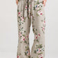 Eva Linen  floral pants   Seamist