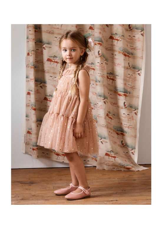 Twinkle Twinkle Little Star Dress,  Rose Gold.