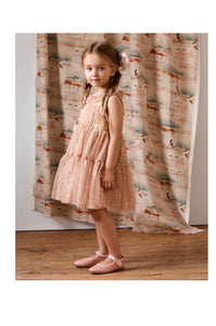 Twinkle Twinkle Little Star Dress,  Rose Gold.