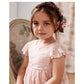 Blossom Baby lace dress. Blush