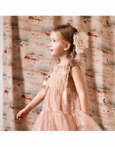 Twinkle Twinkle Little Star Dress,  Rose Gold.