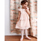 Blossom Baby lace dress. Blush