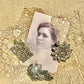 Vintage Diamante Hair clips . set of 3