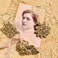 Vintage Diamante Hair clips . set of 3