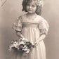 Vintage girl postcard collection. set of 9