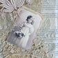 Vintage girl postcard collection. set of 9