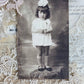 Vintage girl postcard collection. set of 9