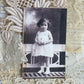 Vintage girl postcard collection. set of 9