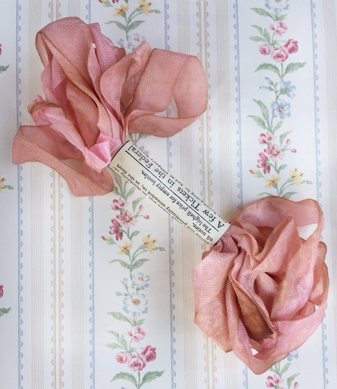 Marie Antoinette set of pastel ribbons.