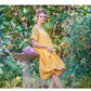 Primavera linen dress. Buttercup